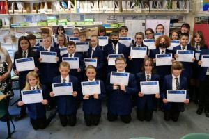 SWAN Presentation of Achievement to Year 7, 2020