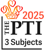 The PTI Logo - 3 Subjects